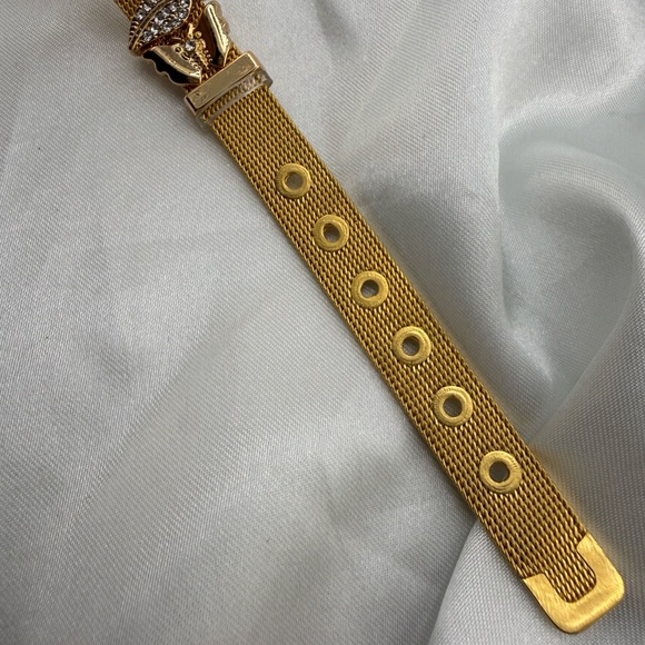 Popular charms Gold Butterfly flowers floral Bracelet - Picture 9 of 11